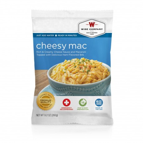 Cheesy Macaroni (4 srv) WISE-FOODS