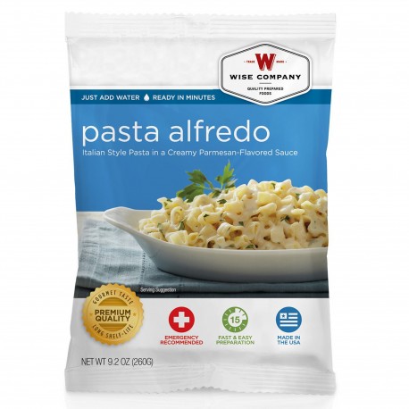Pasta Alfredo  (4 srv) WISE-FOODS