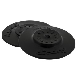 Stick-On Accessory Mount, 3", Black SCOTTY