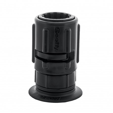 Stick-On Acc Mnt c/w 0437 GearHead,2",Blk SCOTTY