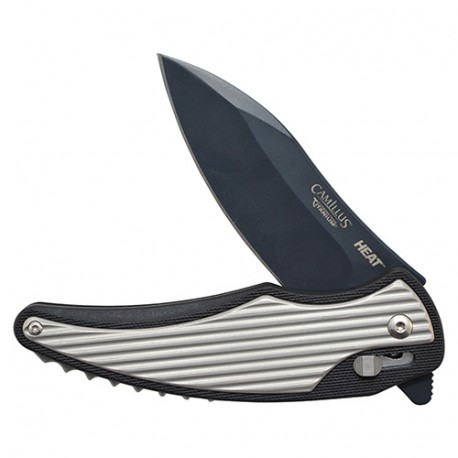 HEAT 8" Fldng Carbonitride Titanium Knife CAMILLUS-CUTLERY-COMPANY