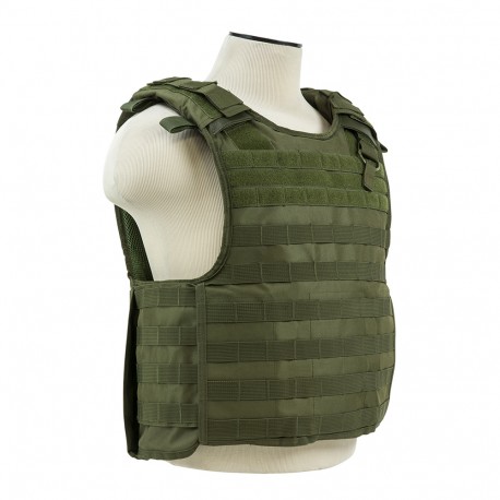Quick Release Plate Carrier Vest - Green NCSTAR