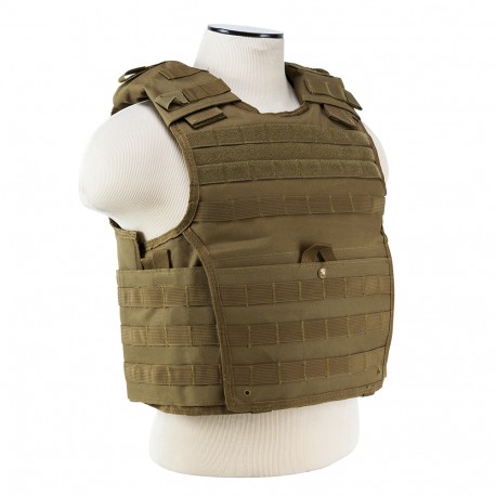 Expert Plate Carrier Vest - Tan NCSTAR
