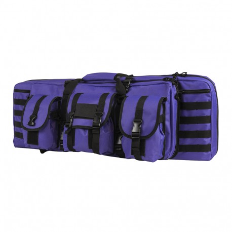 Double Carbine Case/Blk w/Purple Trim/36" NCSTAR