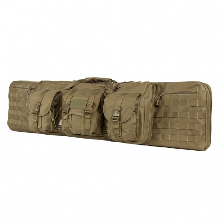 Double Carbine Case/Tan/46 In NCSTAR