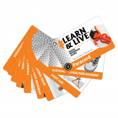 Learn and Live Cards - Paracord ULTIMATE-SURVIVAL-TECHNOLOGIES