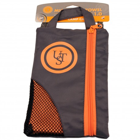 MicroFiber Towel 1.0, Orange ULTIMATE-SURVIVAL-TECHNOLOGIES