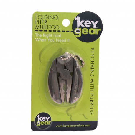 Folding Plier Multi-Tool, Silver ULTIMATE-SURVIVAL-TECHNOLOGIES