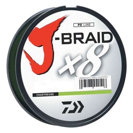 J-Braid 10lb Chartreuse 300m DAIWA
