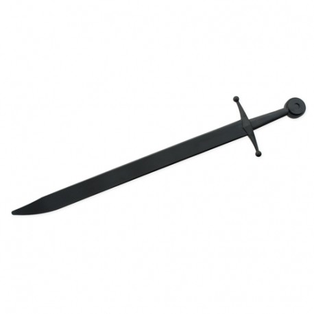 Synth Falchion Sprng Swrd-Blck Bld & Hilt CAS-HANWEI