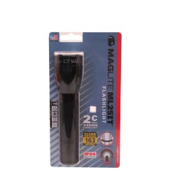 ML25 2 C cell incandescent Light,BLACK MAGLITE
