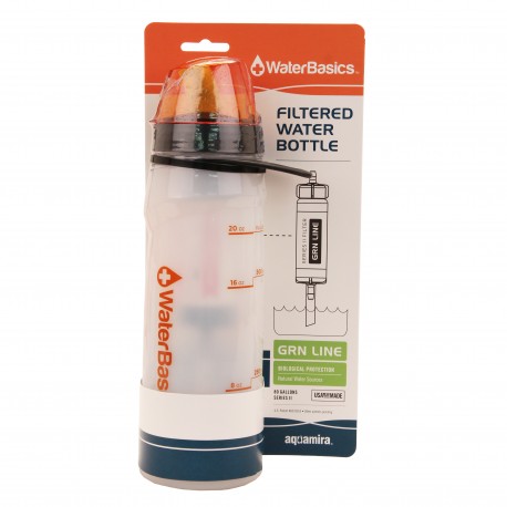 Filtered Water Bottle GRN-II-80 AQUAMIRA