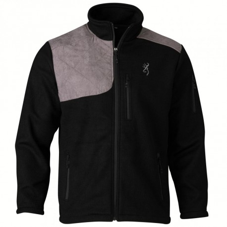 Jkt,Bridger Shtg Black/Gray,M BROWNING