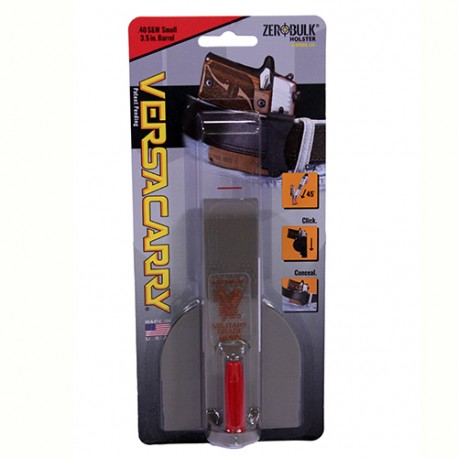 VC Zerobulk Hlstr Tan .40 S&W 3.5"Bbl SM VERSACARRY