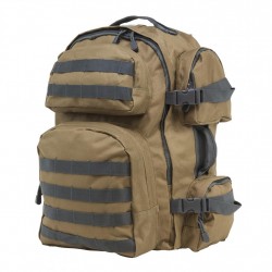 Vism Tactical Backpack/Tan/Urban Gry Trim NCSTAR