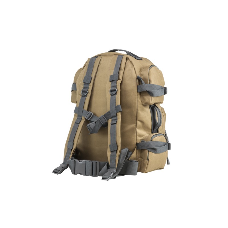 Vism Tactical Backpack/Tan/Urban Gry Trim NCSTAR Outdoority