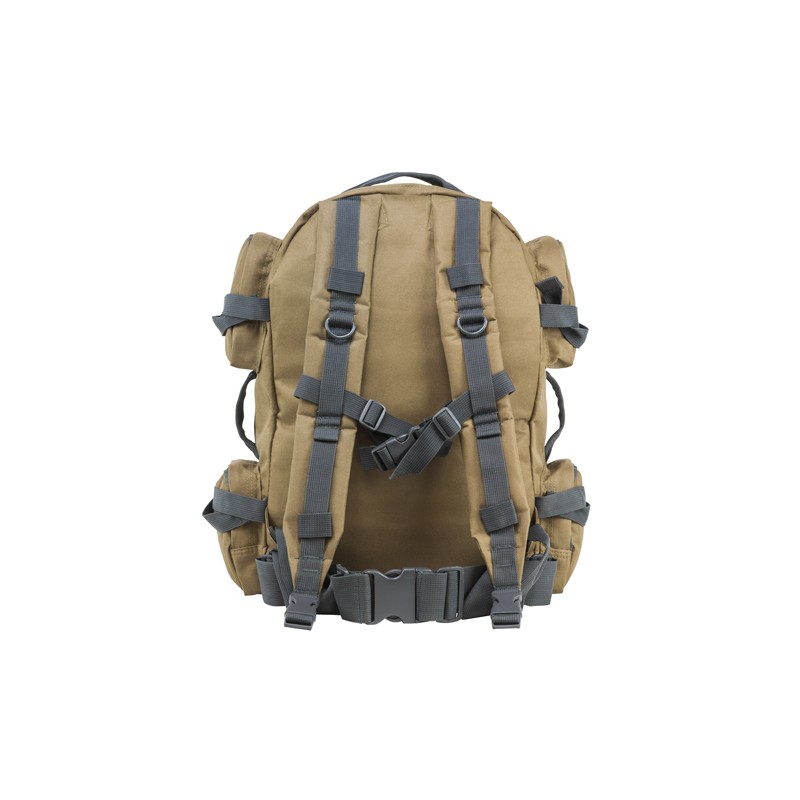 Vism Tactical Backpack/Tan/Urban Gry Trim NCSTAR Outdoority