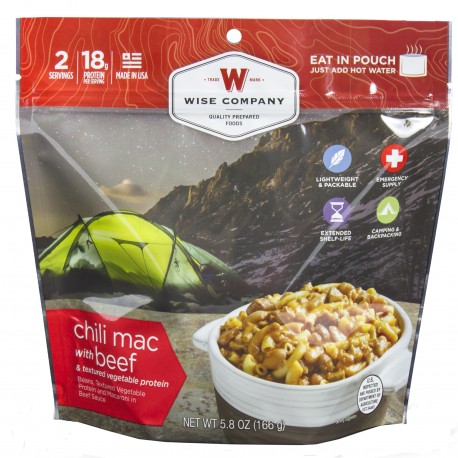 Outdoor Chili Mac with Beef WISE-FOODS