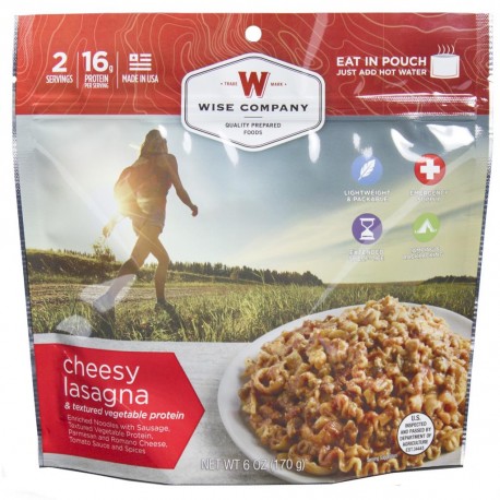 Outdoor Cheesy Lasagna WISE-FOODS