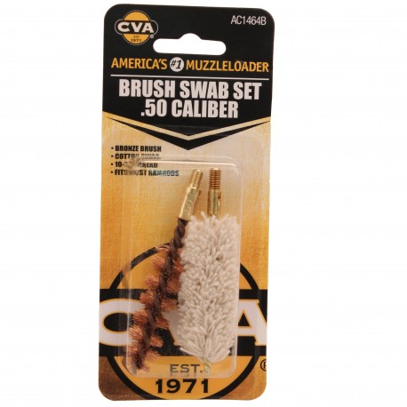 Brush/Swab Set .50 Caliber CVA