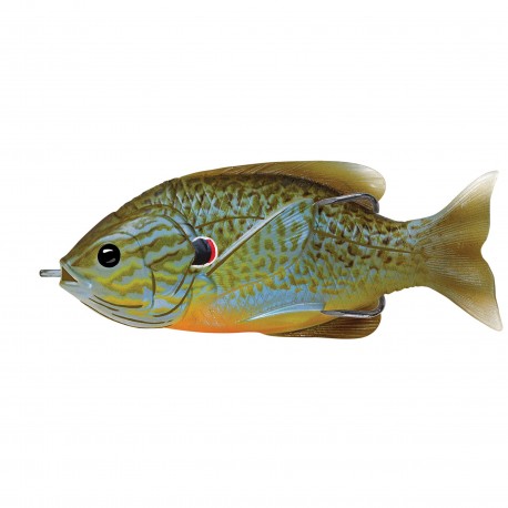 Sunfish HB,surface,natral/Blu pumpknsd4/0 LIVETARGET-LURES