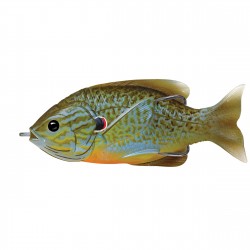 Sunfish HB,surface,natural/Blu pmpknsd3/0 LIVETARGET-LURES