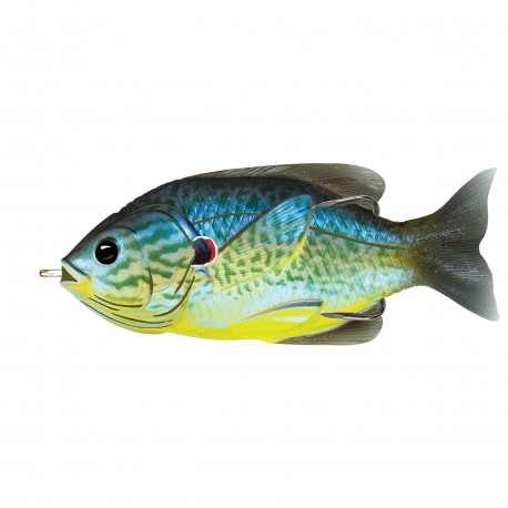 Sunfish HB,surface,Blu/Yel pumpkinseed3/0 LIVETARGET-LURES