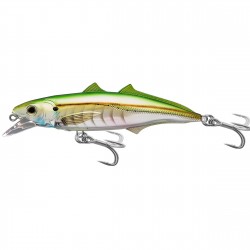 Cigar Minnow Jrkbait,SD,pearl/Grn2/0 LIVETARGET-LURES