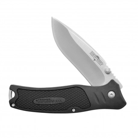 Western BlacTrax 8" Tita Bnd Fldng Knife CAMILLUS-CUTLERY-COMPANY
