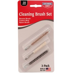 .22/5.56 mm Bronze/Nylon/Mop Brushes Set BIRCHWOOD-CASEY