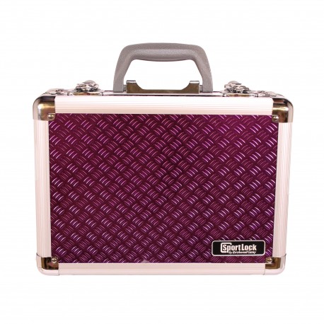 AlumaLock Dbl Handgun-Purple SPORTLOCK