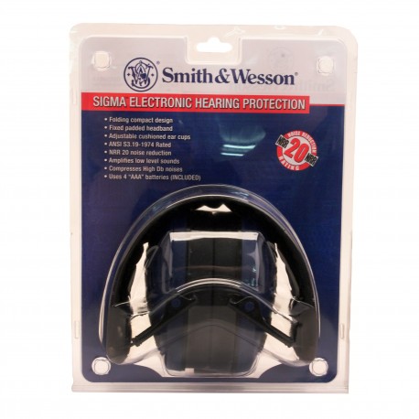 Sigma Electronic Ear Muff SMITH-WESSON-ACCESSORIES