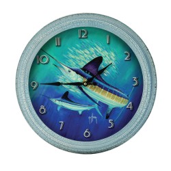 Guy Harvey 15" Marlin Clock RIVERS-EDGE-PRODUCTS