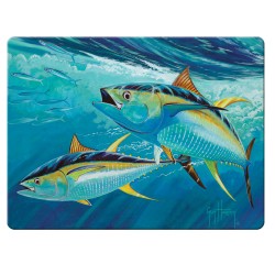 Tuna Glass Cutting Board - Guy Harvey RIVERS-EDGE-PRODUCTS
