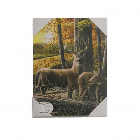 16" X 12"  LED Wall Art - Deer RIVERS-EDGE-PRODUCTS