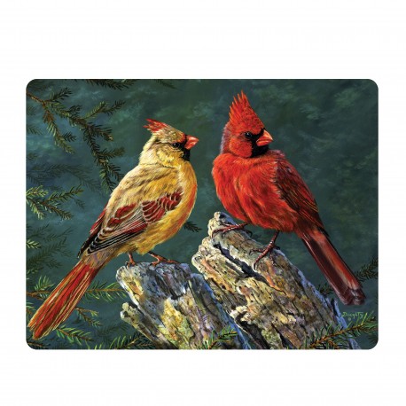 Cardinals Glass Cutting Board RIVERS-EDGE-PRODUCTS