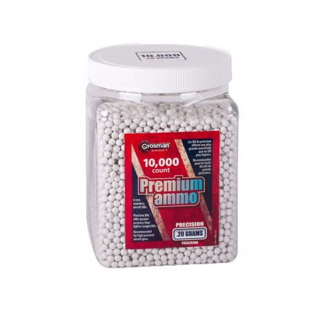 AS 10K ct 6mm White .20 gram BBs CROSMAN