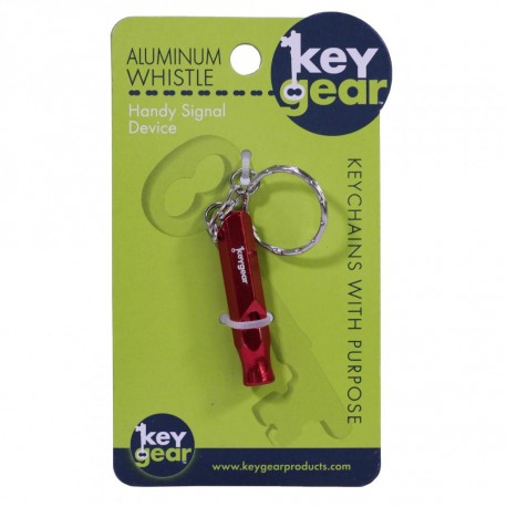 Aluminum Whistle, Red ULTIMATE-SURVIVAL-TECHNOLOGIES