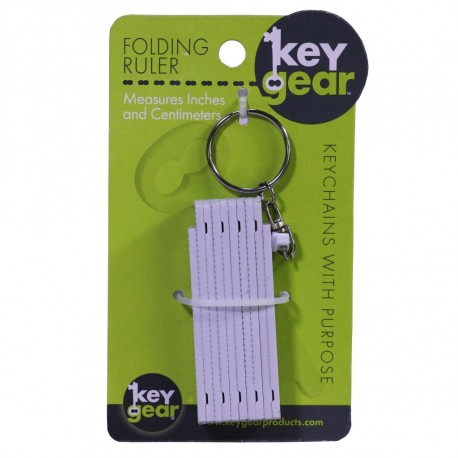 Folding Ruler, White ULTIMATE-SURVIVAL-TECHNOLOGIES