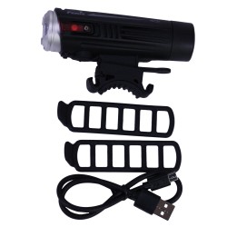 BC21R LED Bike Light w/battery, Blk/Slv FENIX-FLASHLIGHTS