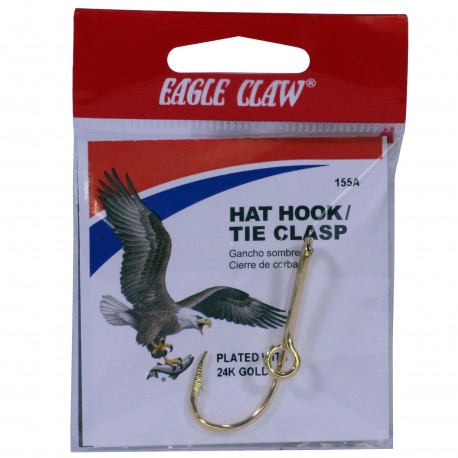 Tie/hat Clip Gold (5 PK) EAGLE-CLAW