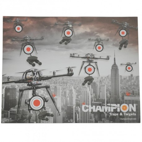Target, Drone Attack 12 Pk 11" X 14" CHAMPION-TRAPS-AND-TARGETS