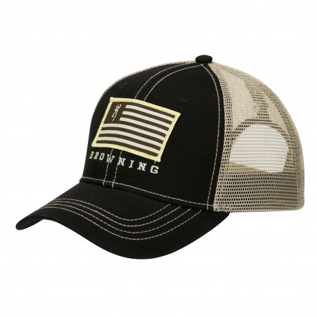 Cap,Patriot Black/Tan BROWNING