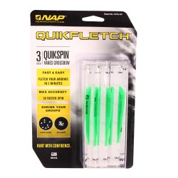 Quikfletch 3" Quikspin For CB-W/G/G (6Pk) NEW-ARCHERY-PRODUCTS