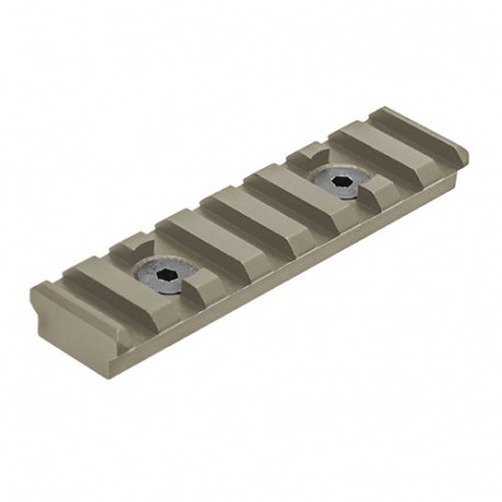 8-Slot M-LOK Picatinny Rail Section,FDE LEAPERS-INC