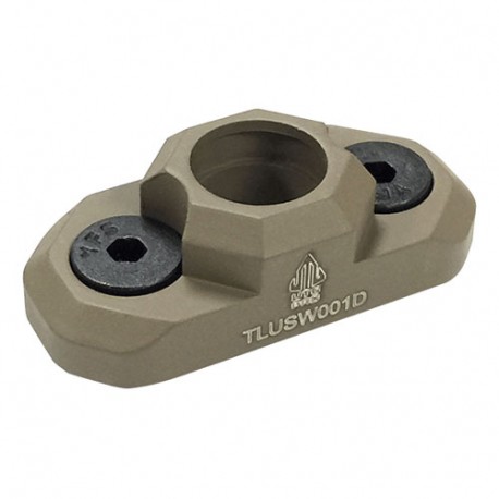 M-LOK QD Sling Swivel Adaptor-FDE LEAPERS-INC