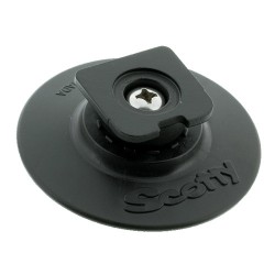 Cup Holder Button,3" Stick-On Accssry Mnt SCOTTY