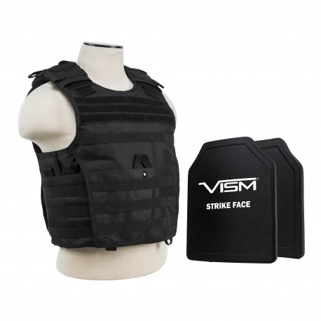 Expert Carrier Vest/Two 10"X12"/Blk NCSTAR