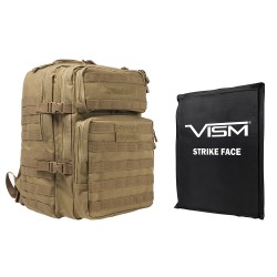 Assault Backpack/One 11"X14" SBP/Tan NCSTAR