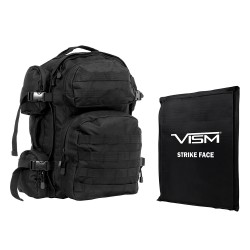 Tactical Backpack/One 10"X12" SBP/Blk NCSTAR